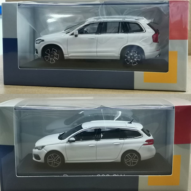 BritEM Graphics Commission: Norev 1/43 Volvo XC90 & Peugeot 308 SW Bundle