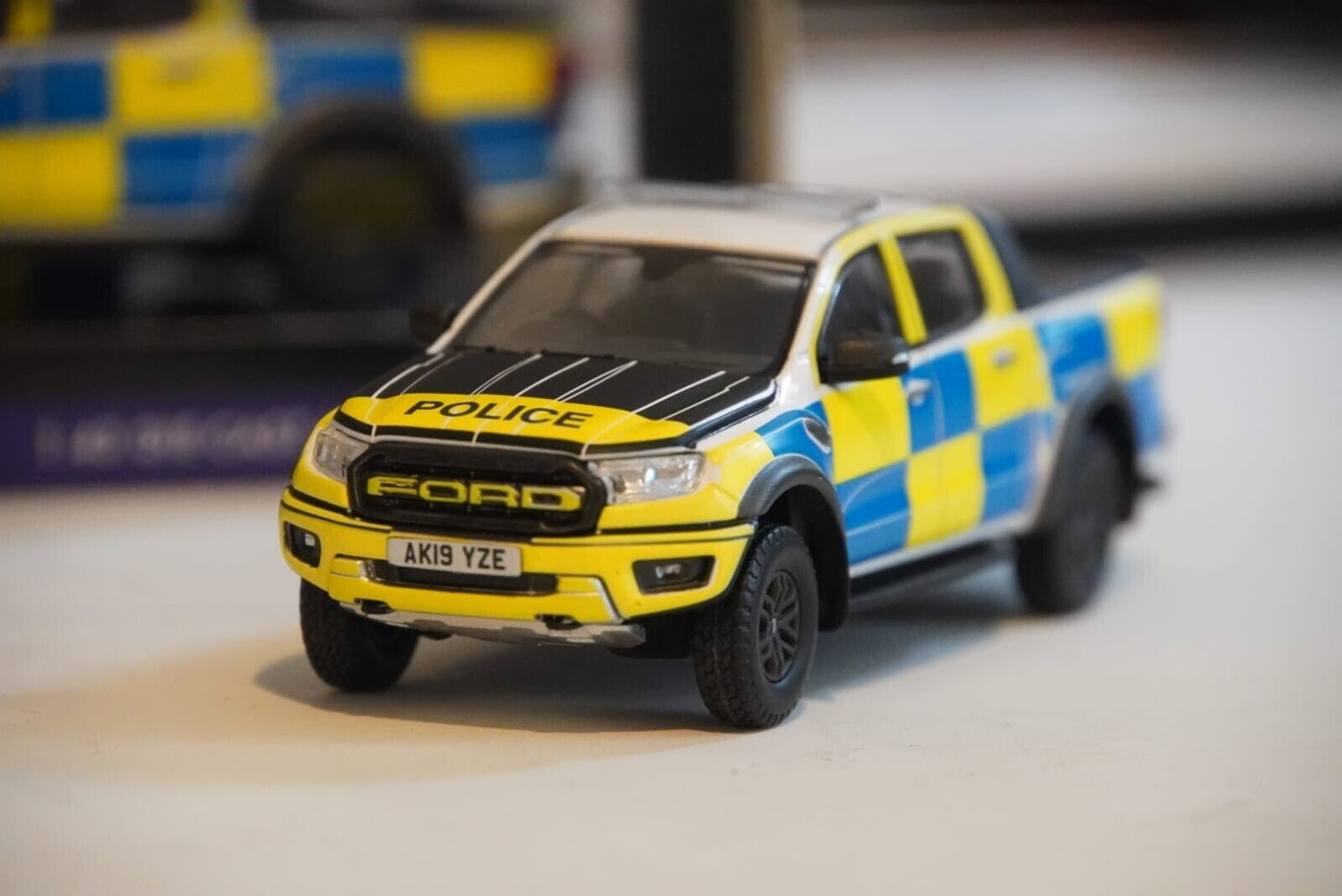 🇬🇧 Corgi 1/43 Ford Ranger Raptor Police Demonstrator Model