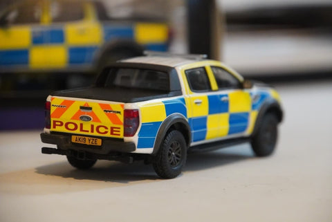 🇬🇧 Corgi 1/43 Ford Ranger Raptor Police Demonstrator Model