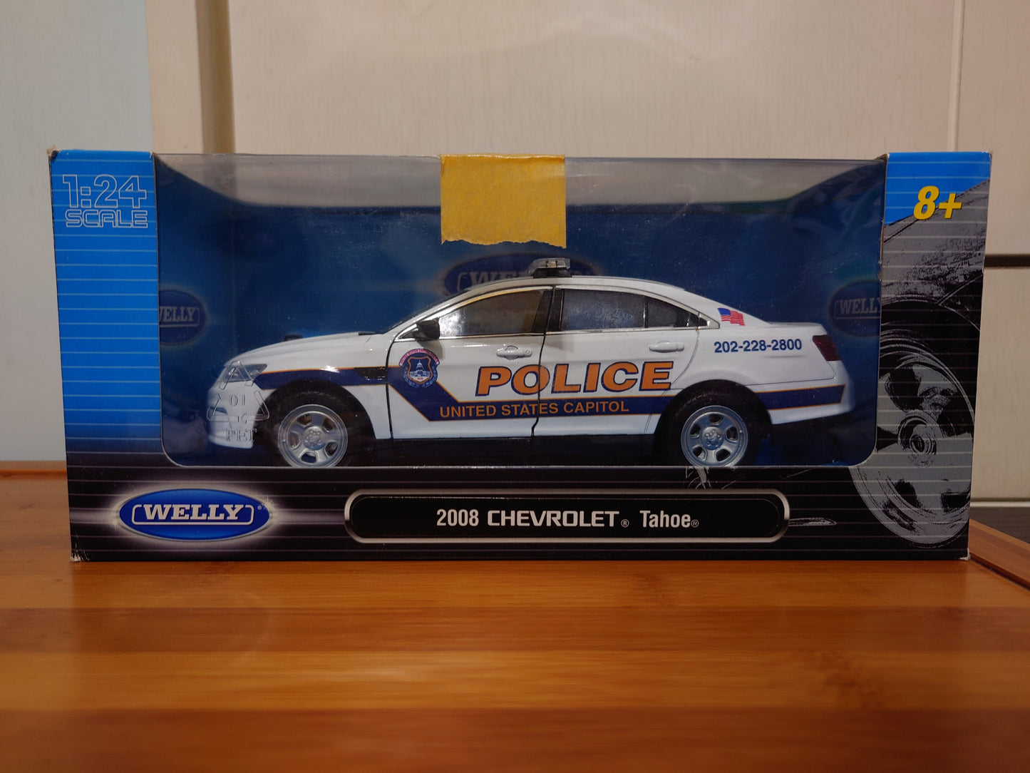 🇺🇸 Welly 1/24 Ford Police Interceptor Sedan US Capitol Police Model