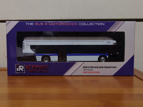 🇺🇸 Iconia Replica 1/87 New Flyer Xclestor MTA Bus Code 3 Model